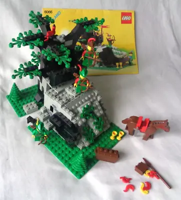Buy Vintage Lego Castle Forestmen - Camouflaged Outpost - 6066 • 65£