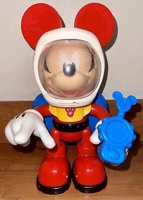 Buy Disney Jet Pack Mickey Mouse Astronaut Space Toy Mattel Lights Up & Talks 25cm • 24.50£