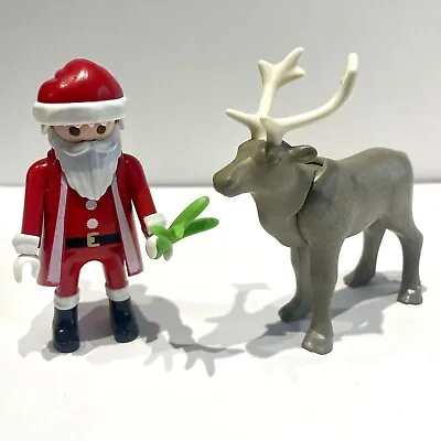 Buy Playmobil Christmas: Santa Claus With Reindeer. Advent Father Christmas • 6.50£