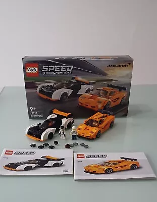 Buy LEGO SPEED CHAMPIONS: McLaren Solus GT & McLaren F1 LM (76918) • 23£