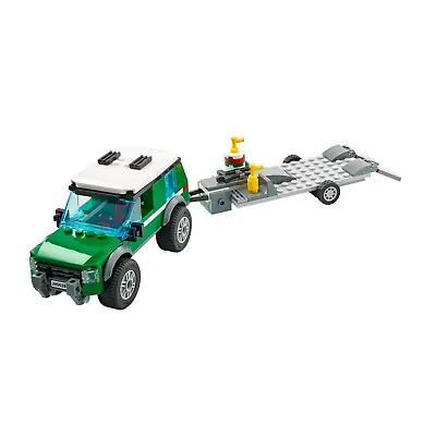 Buy LEGO® City 4x4 Off Road Vehicle SUV ATV Truck Car Trailer Land Range Rover • 12.99£