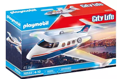 Buy Playmobil Private Jet City Life Luxury Kids Playset With Figures 70533 • 38.99£