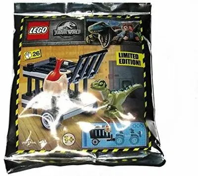 Buy Blue Ocean LEGO Jurassic World Baby Dino Transport Foil Pack Set 122010 (Bagged) • 6.95£