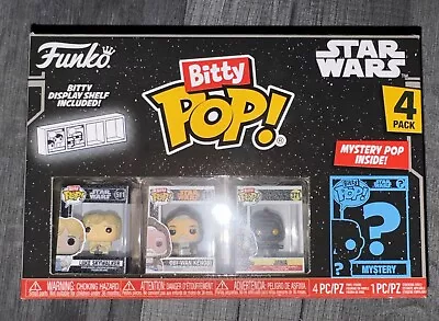 Buy Funko Bitty Pop Star Wars Luke Skywalker 4 Pack Miniature Vinyl Figures • 7.05£