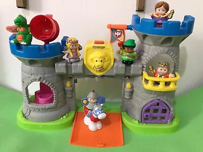 Buy 2014 Fisher Price Little People Mighty Kings Castle W/ Sounds Royal Figures Vgc • 0.99£