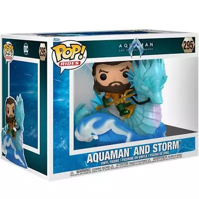 Buy Pop! Rides Super Deluxe: Aquaman And The Lost Kingdom - Aquaman Figure #295 • 44.95£