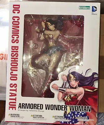 Buy Wonder Woman Bishoujo Statue DC Comics 1/7 Armored Kotobukiya 1st Release • 130£