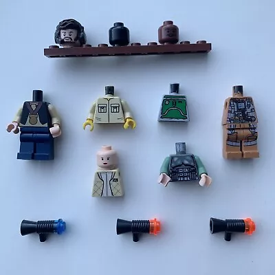 Buy Lego Star Wars LOT Mini-figure Parts Boba Fett Skywalker Solo Scout Leia • 20£