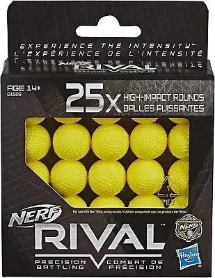 Buy Nerf Rival High Impact Rounds X 25 Hasbro New Kids Childrens Toy • 9.99£