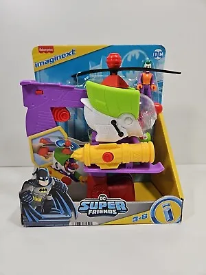 Buy Imaginext DC Super Friends The Joker Robo Copter New/sealed  • 38.99£
