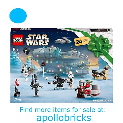 Buy LEGO 75307 Star Wars Advent Calendar 2021 Mandalorian The Child 24 Gifts Age 6+ • 35.99£