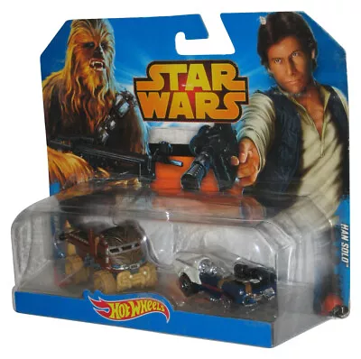 Buy Star Wars Hot Wheels (2014) Han Solo & Chewbacca Character Car Toy Set 2-Pack • 18.10£