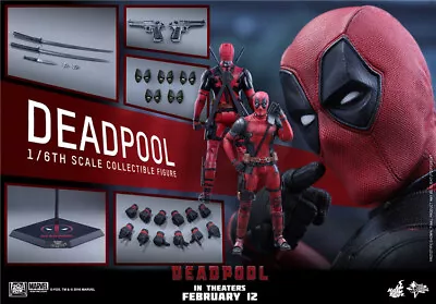 Buy IN STOCK New Hot Toys MMS347 Deadpool 1/6 Action Figure Model Toy • 178.99£