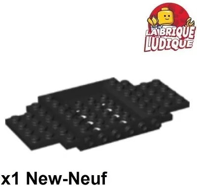Buy LEGO 1x Car Vehicle Base Chassis 6x12x1 With 5x4 Center Black/Black 65634 NEW • 1.45£