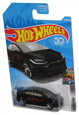 Buy Hot Wheels HW Metro 5/10 (2017) Black Tesla Model X Toy Car 328/365 • 19.92£