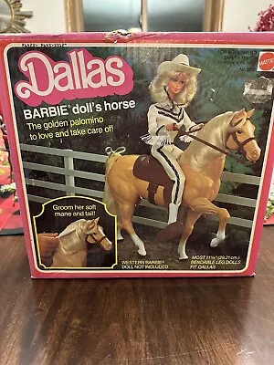 Buy Vintage  DALLAS  Barbie’s Doll’s Horse 1980 • 23.62£
