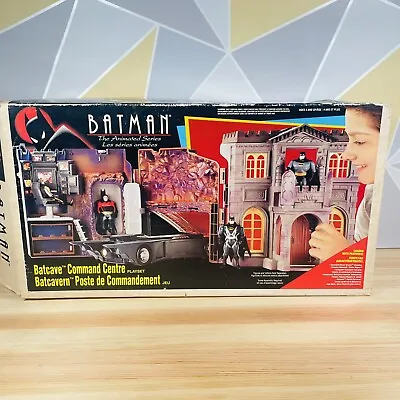 Buy Vtg Batman The Animated Series Batcave Command Centre Kenner Playset Boxed VGC • 225£