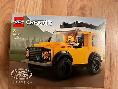 Buy LEGO CREATOR: Land Rover Classic Defender (40650) • 17£
