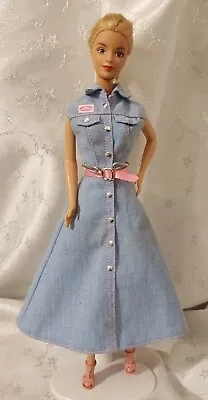 Buy Mattel Barbie Dress 1997 Fashion Avenue Authentic Jeans #19181 • 6.06£