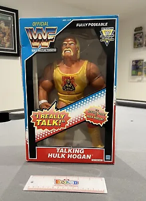 Buy Vintage WWE WWF 1990 Hasbro 12  Talking Hulk Hogan With Box • 350£
