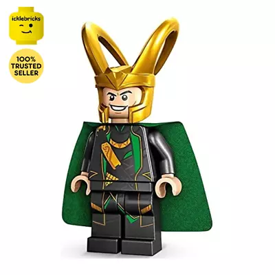 Buy LEGO MARVEL - Sh860 Loki (Pearl Dark Gray Suit) + Hair -  76269 Avengers Tower • 14.99£