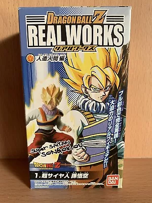 Buy Dragonball Z Real Works Yardrat Goku Bandai Figure Statue NEW Super Saiyan • 20£