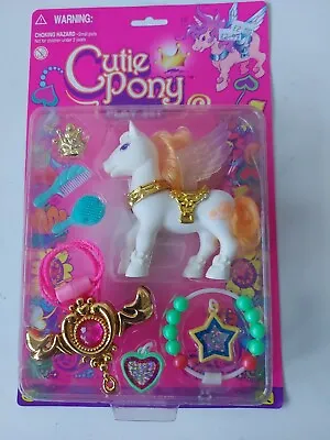 Buy Vintage Cutie Pony Playset Chap Mei 1990s New Rare • 39.99£