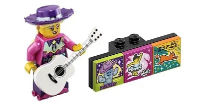 Buy Lego Discowgirl Guitarist 43108 Bandmates Series 2 Vidiyo Minifigure  • 28.37£