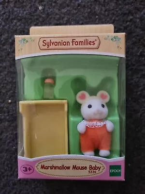 Buy Brand New & Sealed Sylvanian Families / Calico Critters Marshmallow Mouse Baby • 6.87£