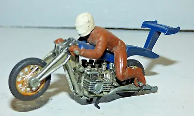 Buy Mattel Hot Wheels Rumblers High Tailer Drag Bike Dark Blue • 20£