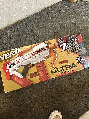 Buy Nerf Dart Blaster Ultra Speed With Foam Darts Outdoor Hasbro Toy Brand New • 25.99£