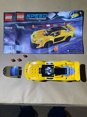 Buy Lego Speed Champions 75909 McLaren P1. With Instructions, Mini Figure - RETIRED • 20£