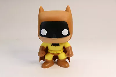 Buy Funko Pop! DC Super Heroes #01 Batman Brown Yellow Entertainment Earth Exclusive • 8.55£