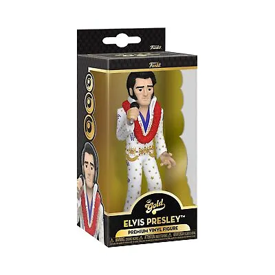 Buy Funko Vinyl Gold 5 : Elvis Presley - Collectable Vinyl Action Figure - Birthd... • 9.78£