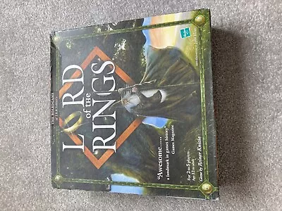 Buy JRR Tolkien Lord Of The Rings Board Game By Parker Hasbro • 12.99£