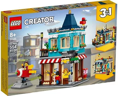 Buy LEGO 31105 Creator 3 In 1 - Townhouse Toy Store - Brand New Sealed - Retired • 41.89£