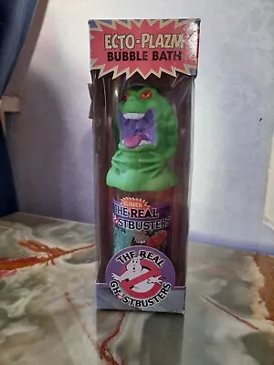Buy Collectable The Real Ghostbusters Slimer Green Ghost Bubble Bath Never Been Open • 80£