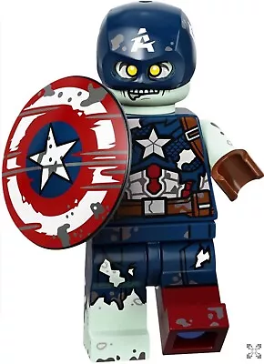 Buy LEGO Marvel Studios Minifigures Zombie Captain America - New (71031) • 9.85£