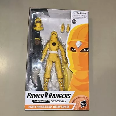 Buy Power Rangers Lightning Collection Ninja Yellow Ranger Mighty Morphin 6” Figure • 11.99£