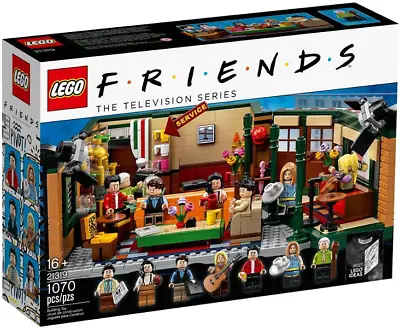Buy LEGO FRIENDS The TV Series Central Perk (21319) 1079 Pieces Retired Sealed [New] • 104.48£