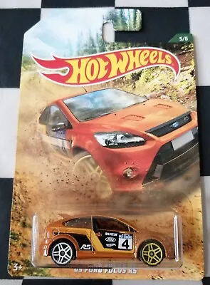 Buy 2018 Hot Wheels 09 Ford Focus RS Backroad Rally Series #5/6 • 7.99£