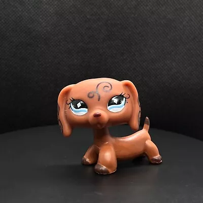 Buy  LPS Littlest Pet Shop #640 Brown Dachshund Dog • 23.95£