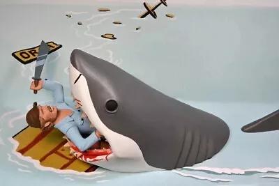 Buy NECA Jaws Toony Terrors Quint VS The Shark   Set  Toy • 52.79£