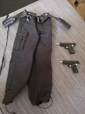 Buy Hot Toys MMS138 Barney Ross Trousers And 2 Pistols PLEASE READ • 40£