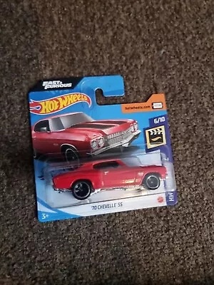 Buy Hot Wheels 2020 '70 Chevelle 'ss',red ,short Card . • 3.50£