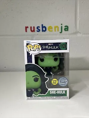 Buy Funko POP! Marvel She Hulk #1126 - She-Hulk ( Jump Suit ) Glow B3 • 17.05£