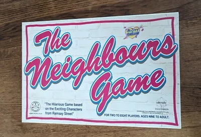 Buy The Neighbours Game Boardgame 1988 TV Soap Show Vintage Boardgame Good Condition • 5.99£