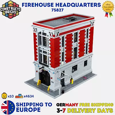 Buy BRAND NEW Firehouse Headquarters 75827 - Building Block Kit - READ DESCRIPTION • 197.26£