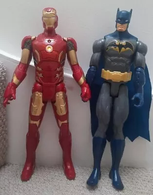 Buy Hasbro 2015 Iron Man Electronic Figure And Mattel Batman Figure • 3.50£