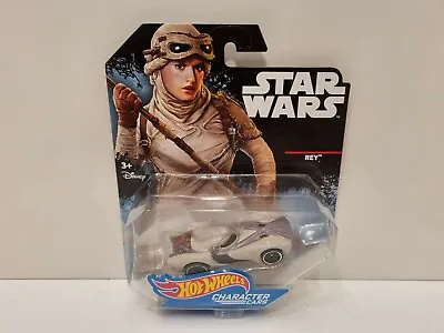 Buy Hot Wheels Star Wars Character Cars Rey From Star  Wars The Force Awakens • 8.99£